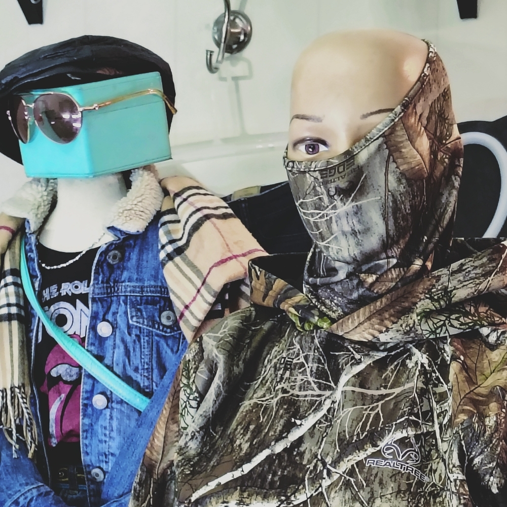 Realtree EDGE Camo Hoodie (Youth Large / Adult Small Fit) — Built-In Mask | Stea
